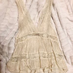 Free People Lace Tank